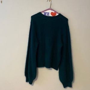 Emeral green cozy sweater